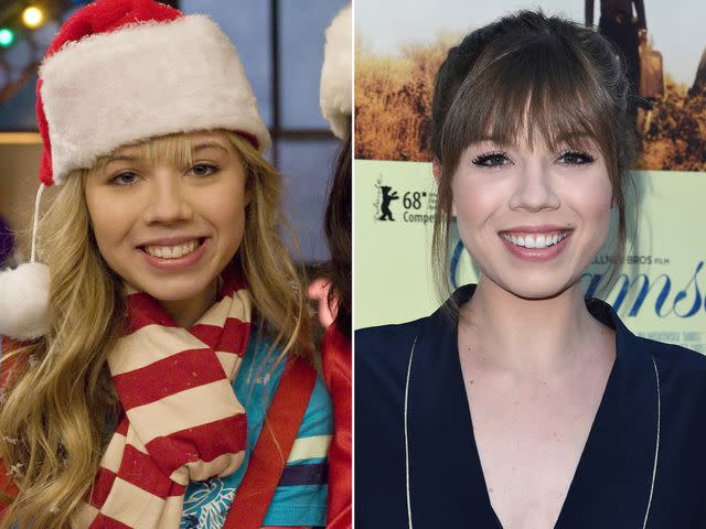 <p>Nickleodeon Network/Schneider'S Bakery/Kobal/Shutterstock ; Axelle/Bauer-Griffin/FilmMagic</p> Jennette McCurdy as Sam on 'iCarly'. ; Jennette McCurdy attends Magnolia Pictures' 'Damsel' premiere on June 13, 2018 in Hollywood, California.