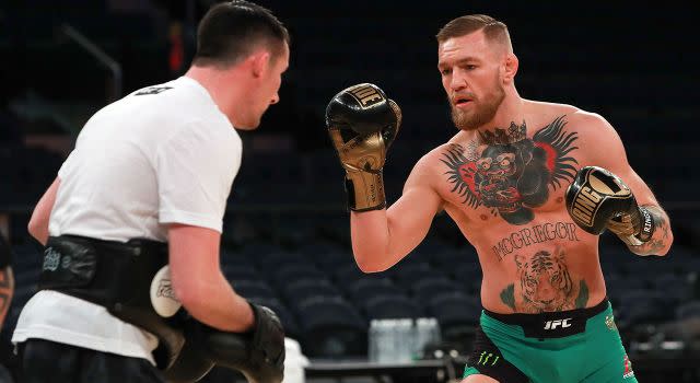 Does McGregor stand a chance? Image: Getty