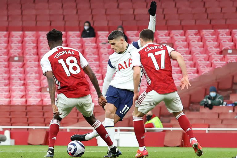 El gol de Erik Lamela de rabona contra el Arsenal fue elegido como el mejor del año por la FIFA