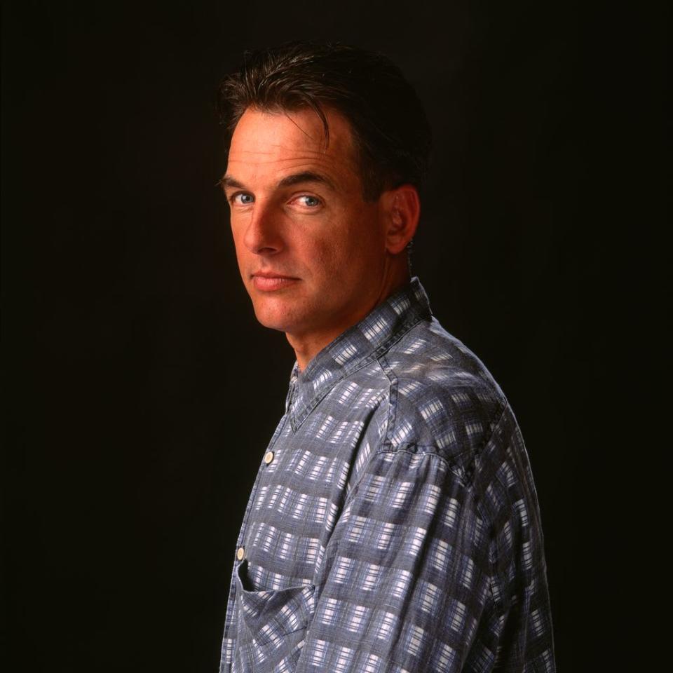 Mark Harmon looks just the same back in 1996 - just with brunette hair!