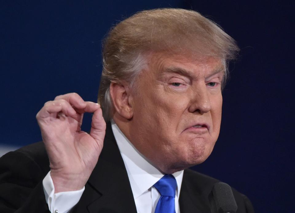 Someone deleted Donald Trump's Twitter account briefly on Thursday night. Was it you? (Photo: Paul J. Richards/AFP/Getty Images)