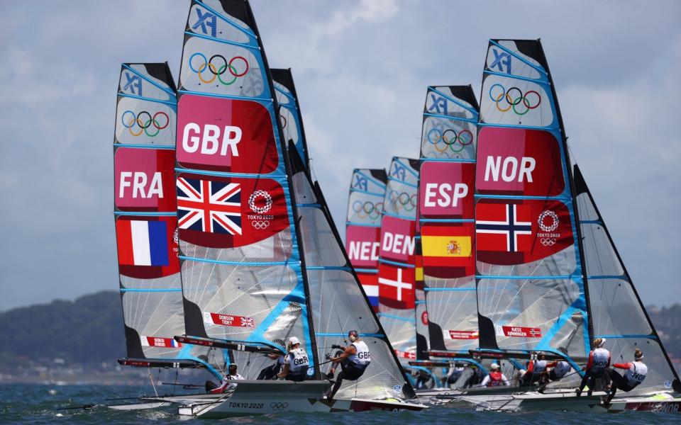 Olympic sailing - GETTY IMAGES