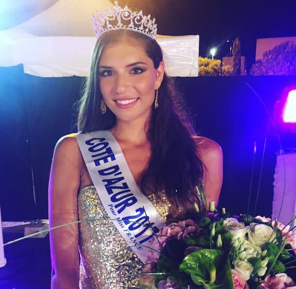 <p>La nouvelle Miss Côte d’Azur s’appelle Julia Sidi Atman. Elle a 21 ans et est étudiante en architecture.<br> Crédit photo : Twitter Miss France </p>