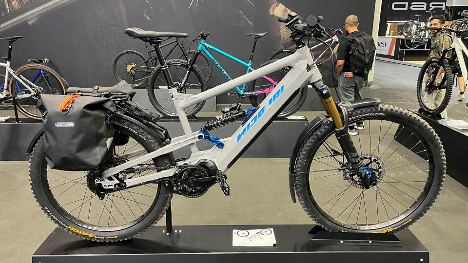 Nicolai GT1 Eboxx bike at Eurobike show