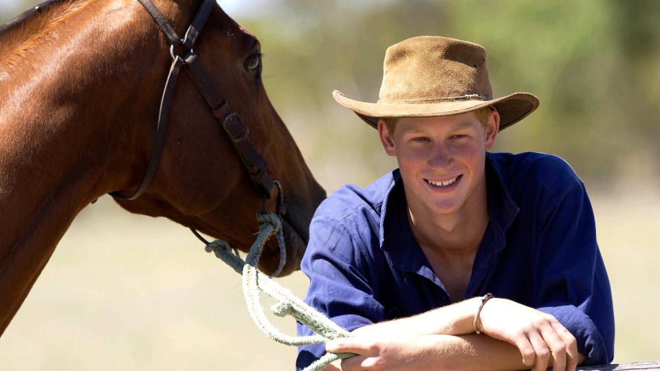 He worked as a ‘jackaroo’ on a farm after school