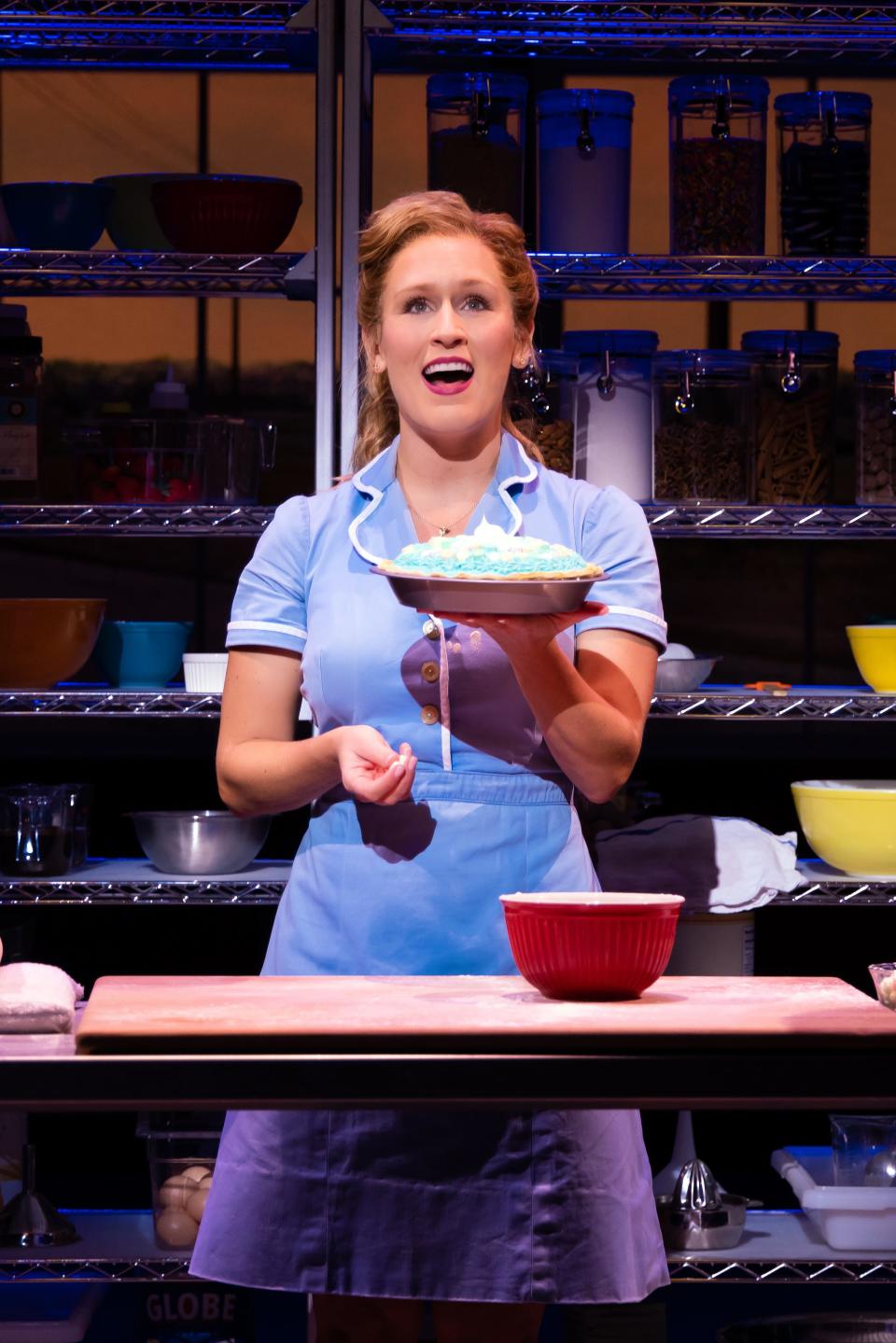 The musical "Waitress," starring Stephanie Torns as Jenna, will play at Playhouses Square's Hanna Theatre Thursday through June 26.