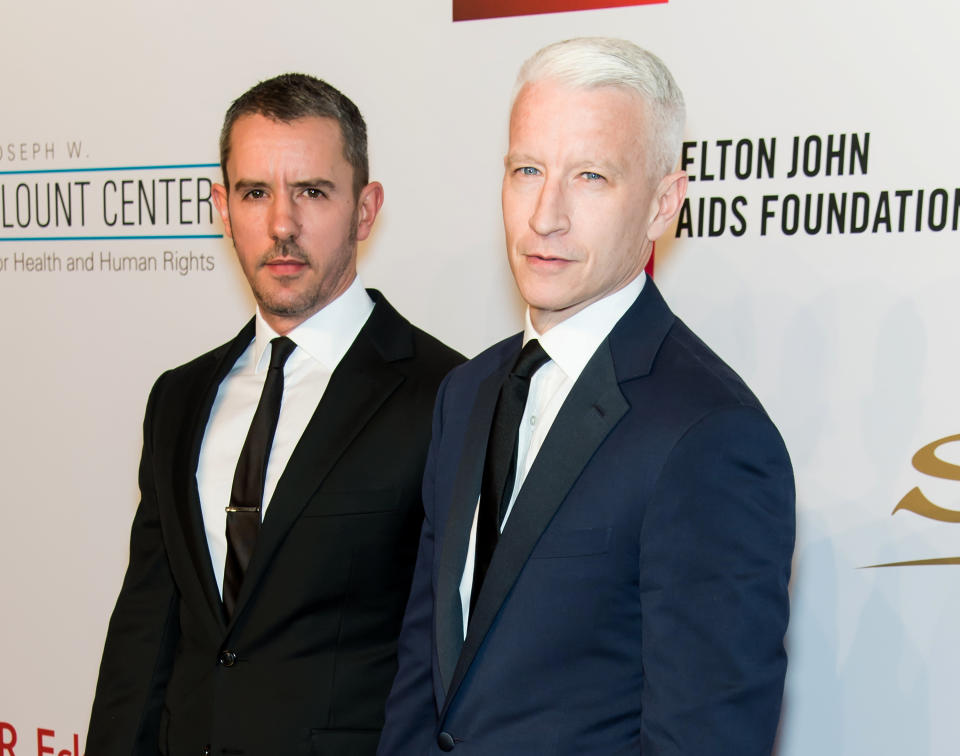 Anderson Cooper y Benjamin Maisani