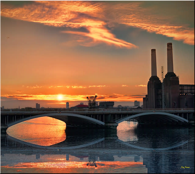 Battersea Power Station Sunrise ( Explore)