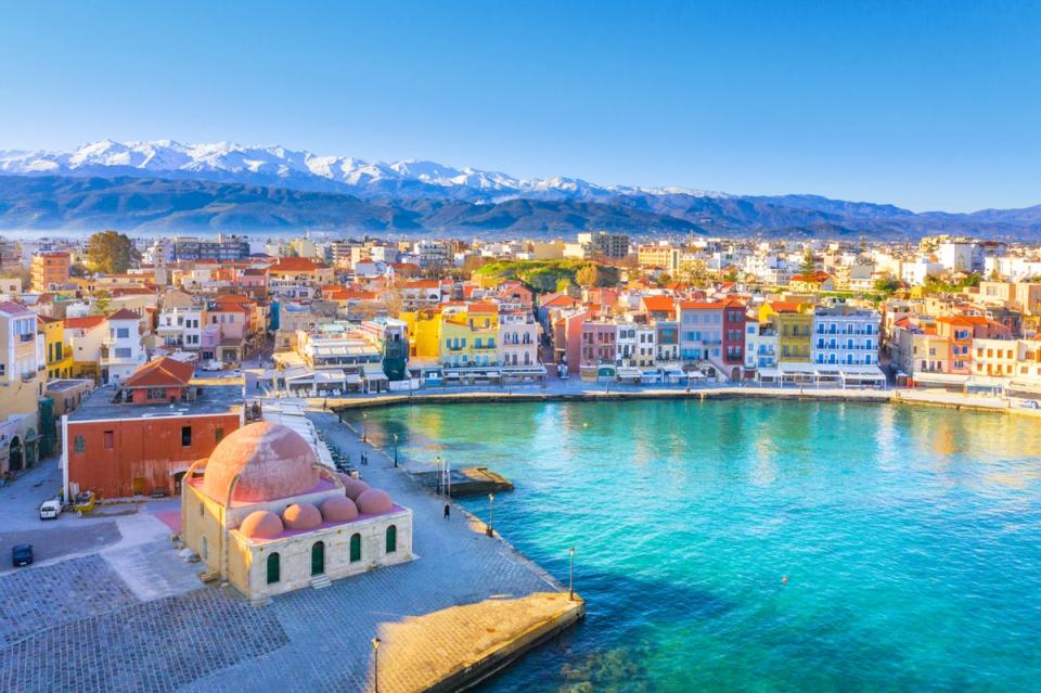 A view of Chania, a town in Crete (Getty Images/iStockphoto)