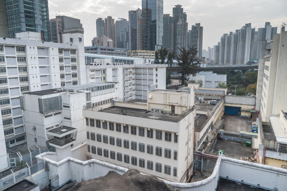 HONG KONG, CHINA - 2020/12/12: A general view of the Lai Chi Kok Reception Centre.
The Lai Chi Kok Reception Centre is a maximum security prison in Hong Kong which has the capacity of hosting 1500 prisoners. (Photo by Geovien So/SOPA Images/LightRocket via Getty Images)