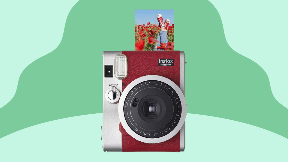 This Fujifilm Instax Mini 90 was the best instant camera our tester tried.