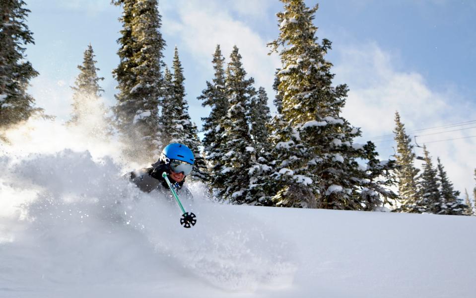 Nearly a metre of snow fell in Winter Park, Colorado, last week, and it will now stay open till May