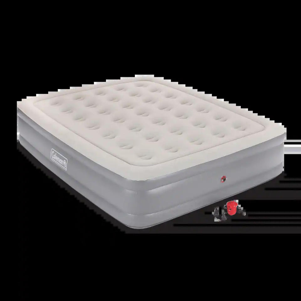 Coleman Queen Double-High Inflatable Air Mattress. Image via Canadian Tire.