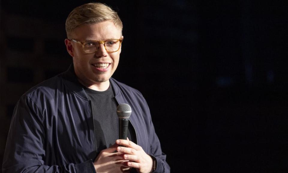 ‘I hate Zoom’ … Rob Beckett.