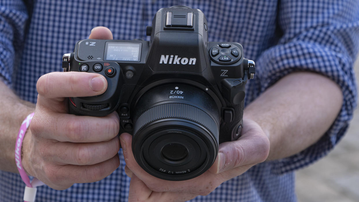  Nikon Z8 camera in the hand 