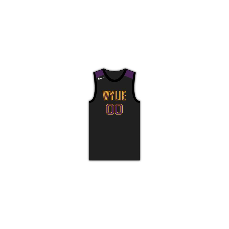 Wylie girls basketball road jersey