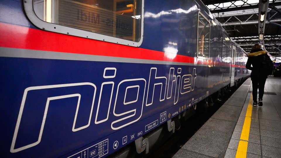 The new Nightjet service will become nightly in late 2024. - Laurie Dieffembacq/Belga/AFP/Getty Images