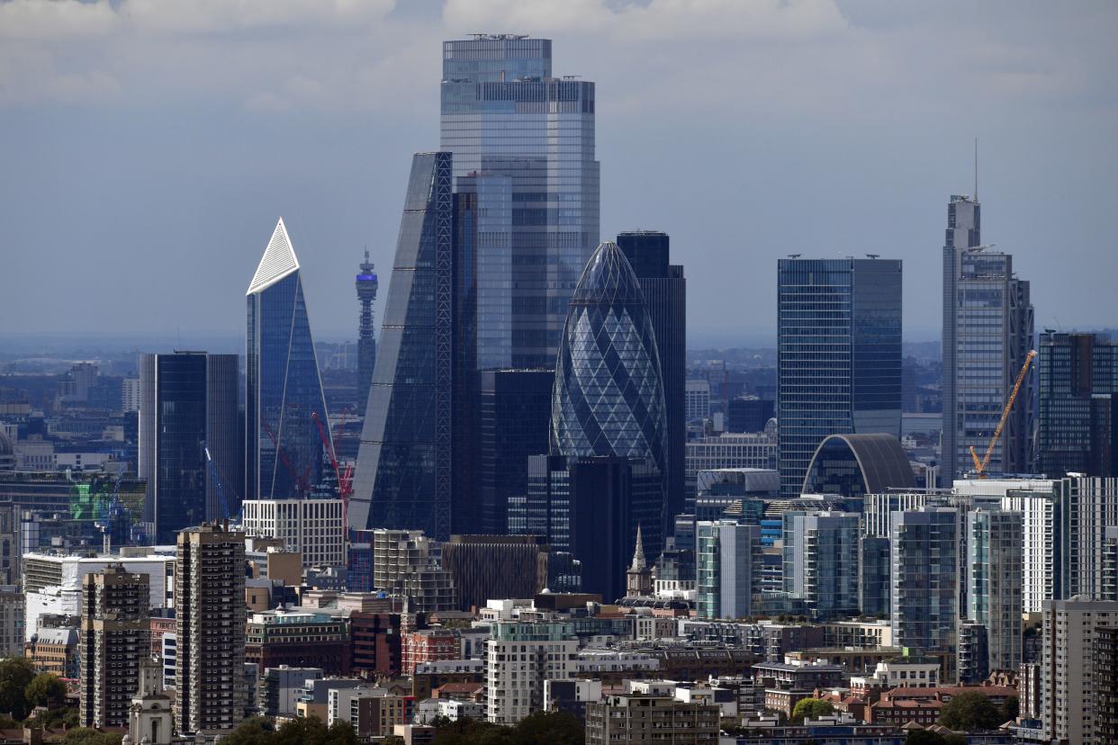 Concerns over rising infection rates, testing shortages and speculation over stricter restrictions on the UK economy hit travel firms hardest. Photo: Daniel Leal-Olivas/AFP/Getty 