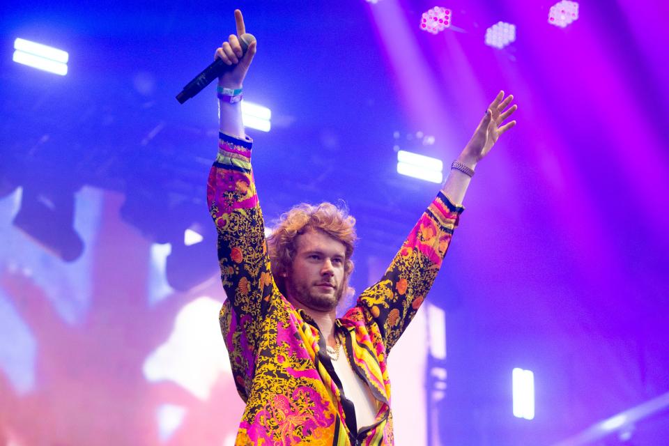 Yung Gravy performs at RiverBeat Music Festival on Friday, May 3, 2024, at Tom Lee Park in Downtown Memphis.