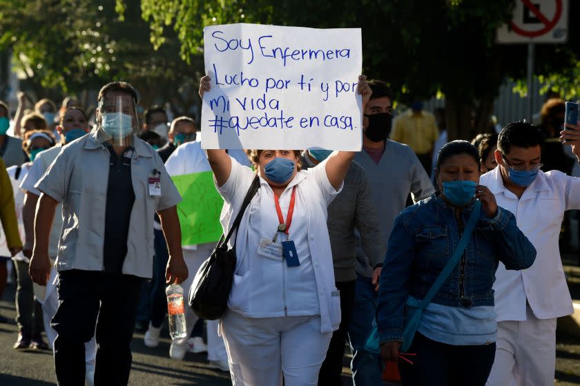 MEXICO-HEALTH-VIRUS-PROTEST