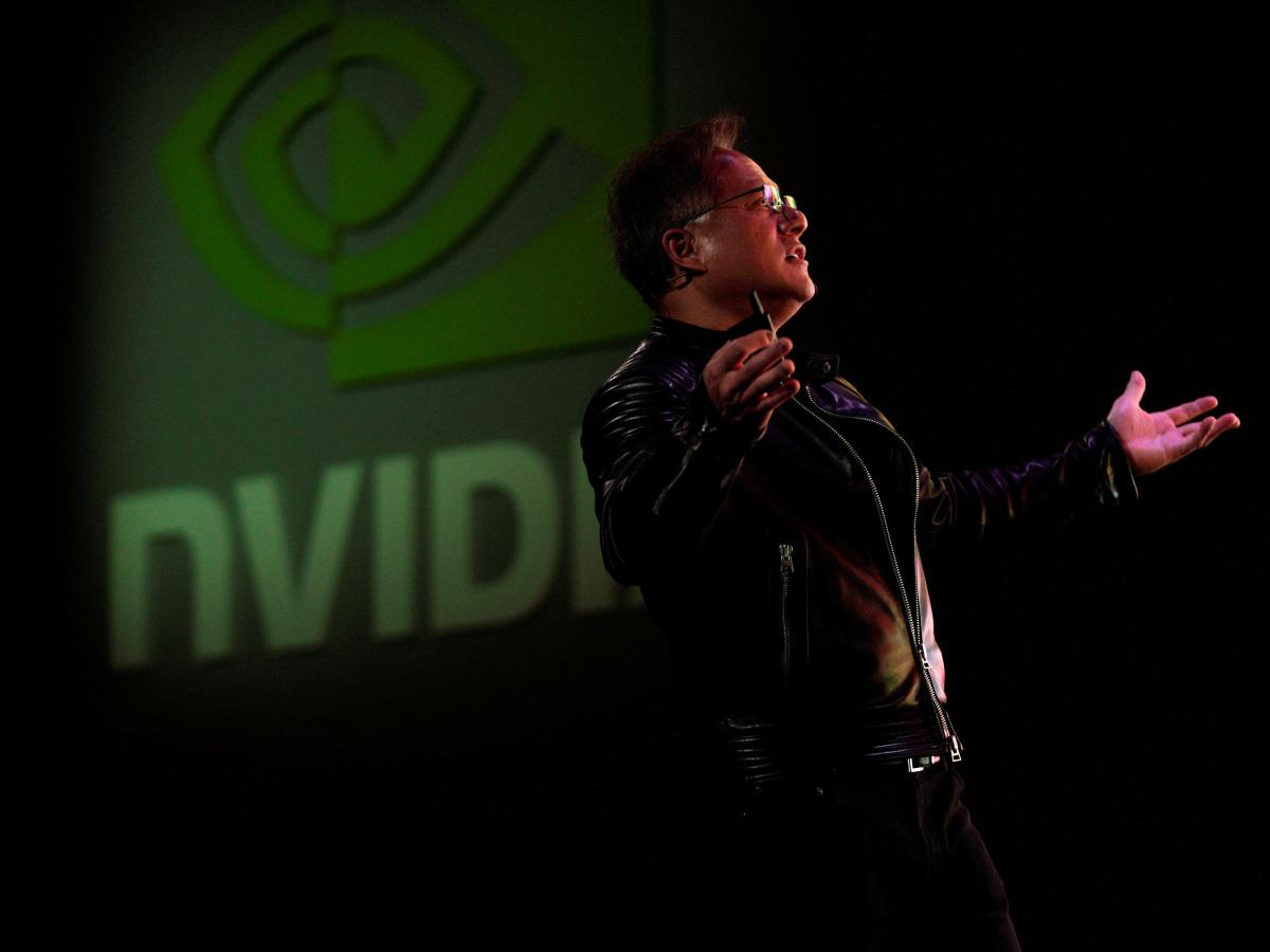 Nvidia’s market value rises  billion to a new record in premarket trading after the company reports a stellar earnings report