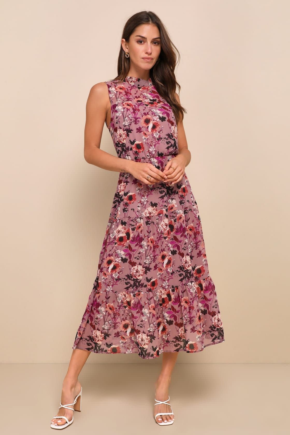 <p><a href="https://go.redirectingat.com?id=74968X1596630&url=https%3A%2F%2Fwww.lulus.com%2Fproducts%2Fin-my-dreams-mauve-floral-print-midi-dress%2F651932.html&sref=https%3A%2F%2Fwww.thepioneerwoman.com%2Ffashion-style%2Fg43231815%2Fspring-wedding-guest-dresses%2F" rel="nofollow noopener" target="_blank" data-ylk="slk:Shop Now;elm:context_link;itc:0;sec:content-canvas" class="link rapid-noclick-resp">Shop Now</a></p><p>Mauve Floral Print Midi Dress</p><p>$75.00</p><span class="copyright">Lulus</span>