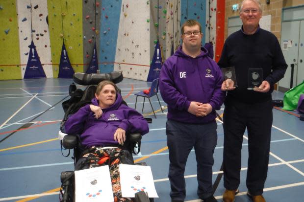 Boccia club hosts first in house competition