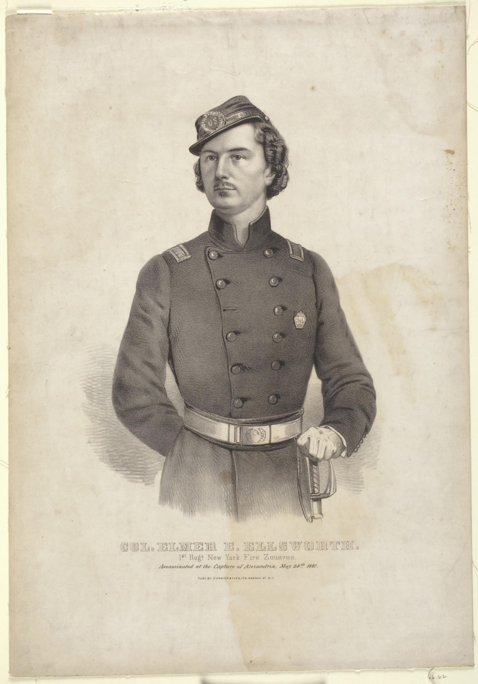 Colonel Elmer E. Ellsworth. 