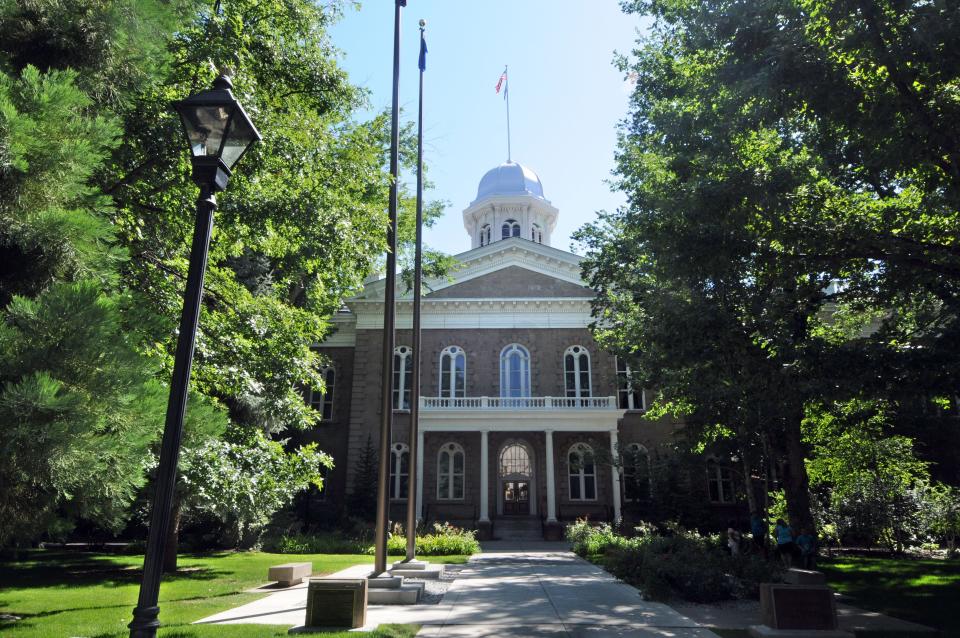 The Nevada Capitol in Carson City.