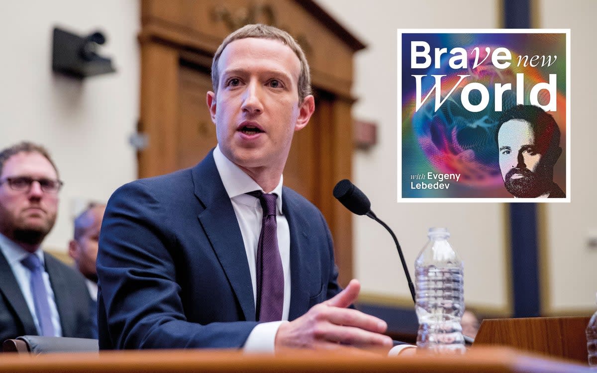Jonathan Haidt discusses Mark Zuckerberg on the Brave New World podcast  ( ES Composite)