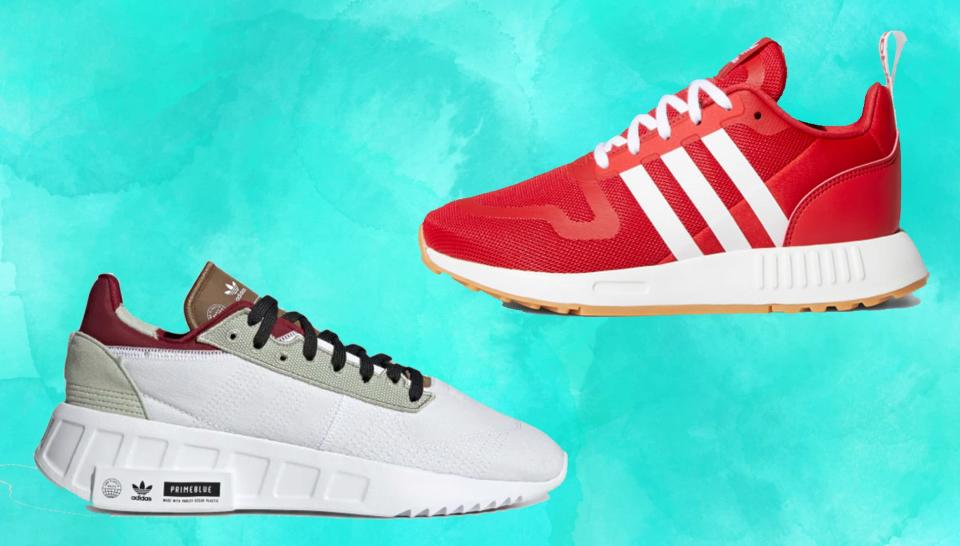 Get a new pair of Adidas sneakers for 30% off.