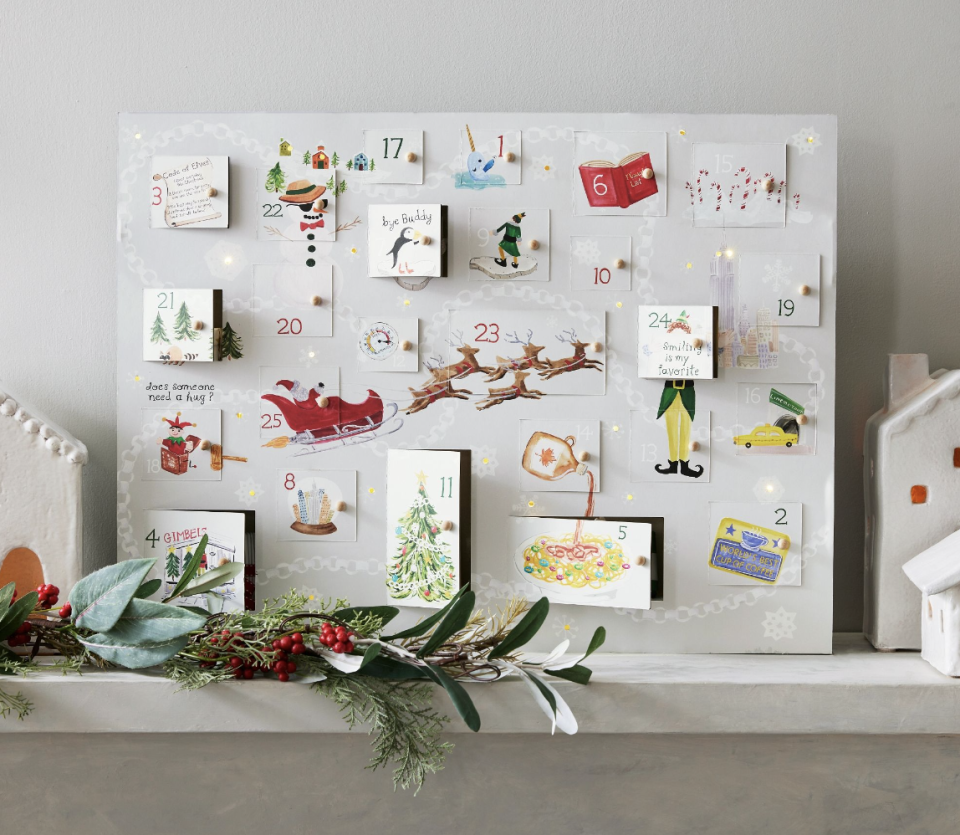 <p><a href="https://go.redirectingat.com?id=74968X1596630&url=https%3A%2F%2Fwww.potterybarn.com%2Fproducts%2Felf-advent-calendar%2F%3Fpkey%3Dcelf-shop&sref=https%3A%2F%2Fwww.thepioneerwoman.com%2Fjust-for-fun%2Fg45588797%2Fpottery-barn-elf-collection%2F" rel="nofollow noopener" target="_blank" data-ylk="slk:Shop Now;elm:context_link;itc:0;sec:content-canvas" class="link ">Shop Now</a></p><p>Elf Advent Calendar</p><p>$99.00</p>