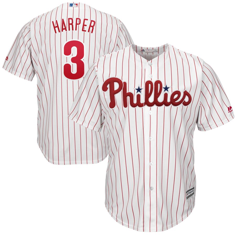 Harper Phillies Cool Base Player Jersey