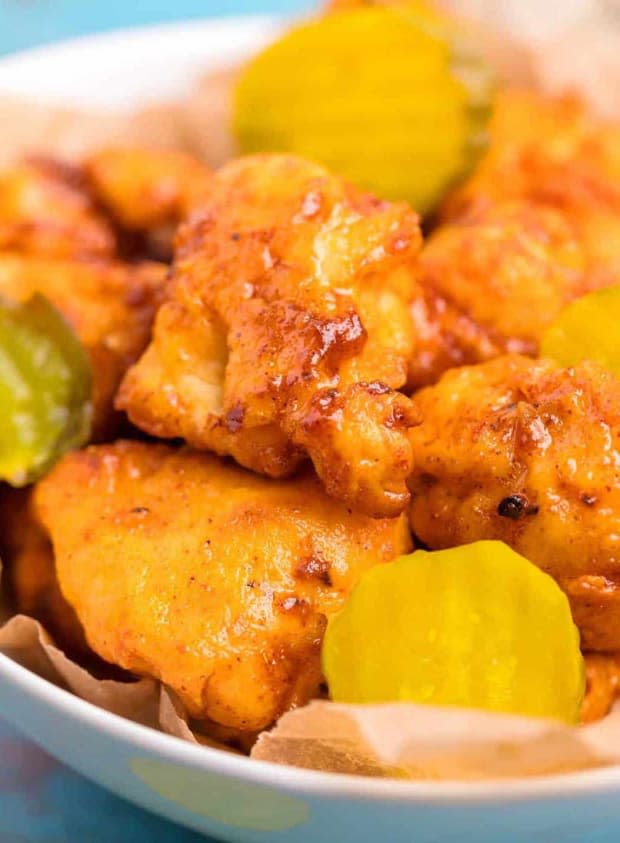 <p><a href="https://www.thecountrycook.net/air-fryer-nashville-hot-chicken-nuggets/" rel="nofollow noopener" target="_blank" data-ylk="slk:The Country Cook;elm:context_link;itc:0;sec:content-canvas" class="link ">The Country Cook</a></p>