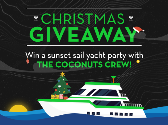 GIVEAWAY: Win a sunset yacht party with Coconuts
