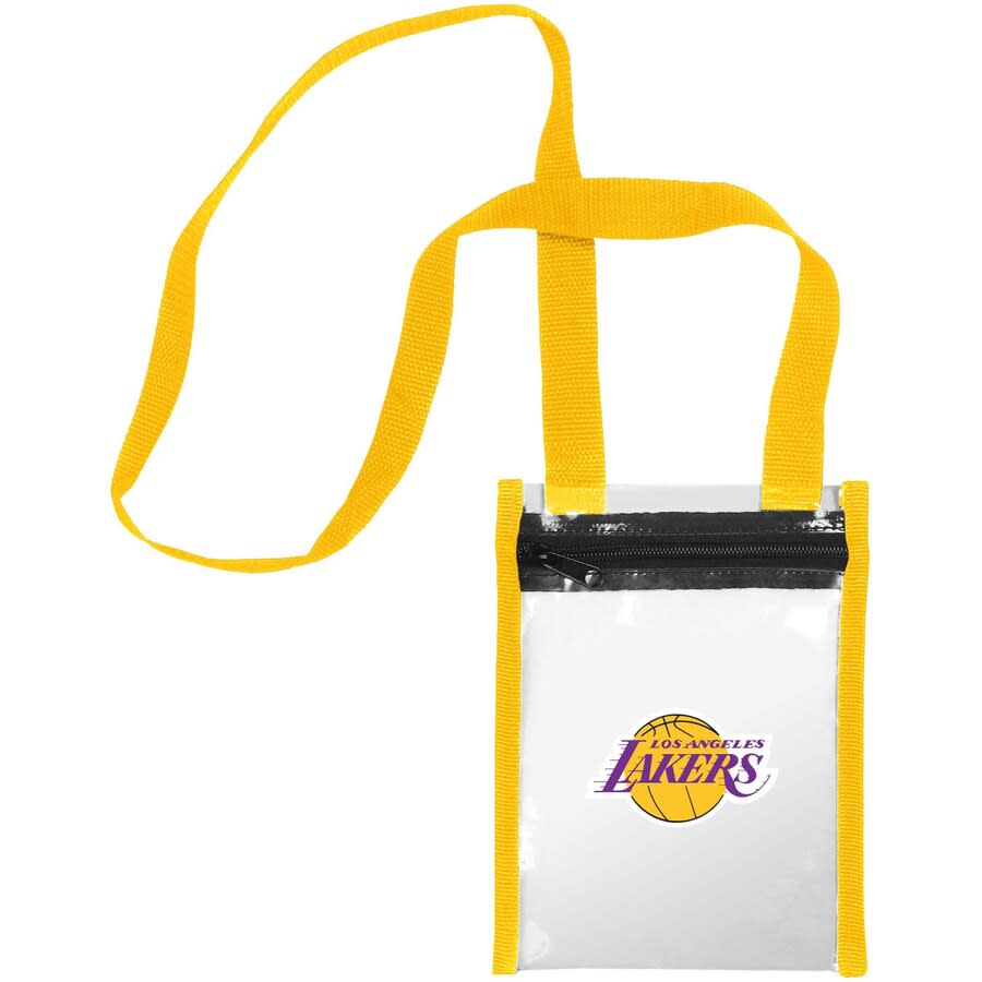 Lakers Clear Crossbody Bag