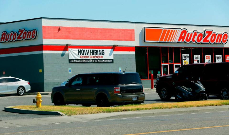 The AutoZone parts store on West Fourth Avenue in Kennewick is preparing to expand its warehouse space. Tri-City Herald file