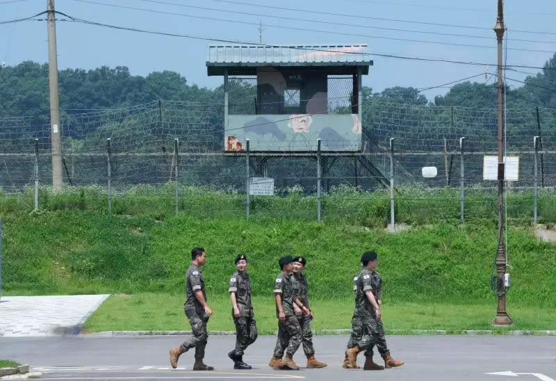 ▲韓國陸軍一名新兵在接受「軍紀訓練」時昏迷，緊急送醫後兩天宣告不治。圖為韓國士兵示意圖，非當事人。（圖／美聯社／達志影像）