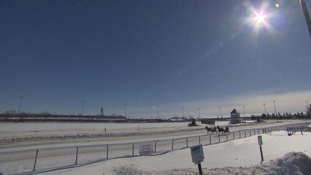 The harness racing season at Red Shores Racetrack is supposed to resume in May. 