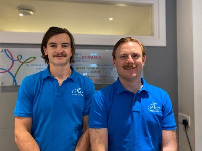 Reflex Spinal Health Movember chiropractors and osteopaths