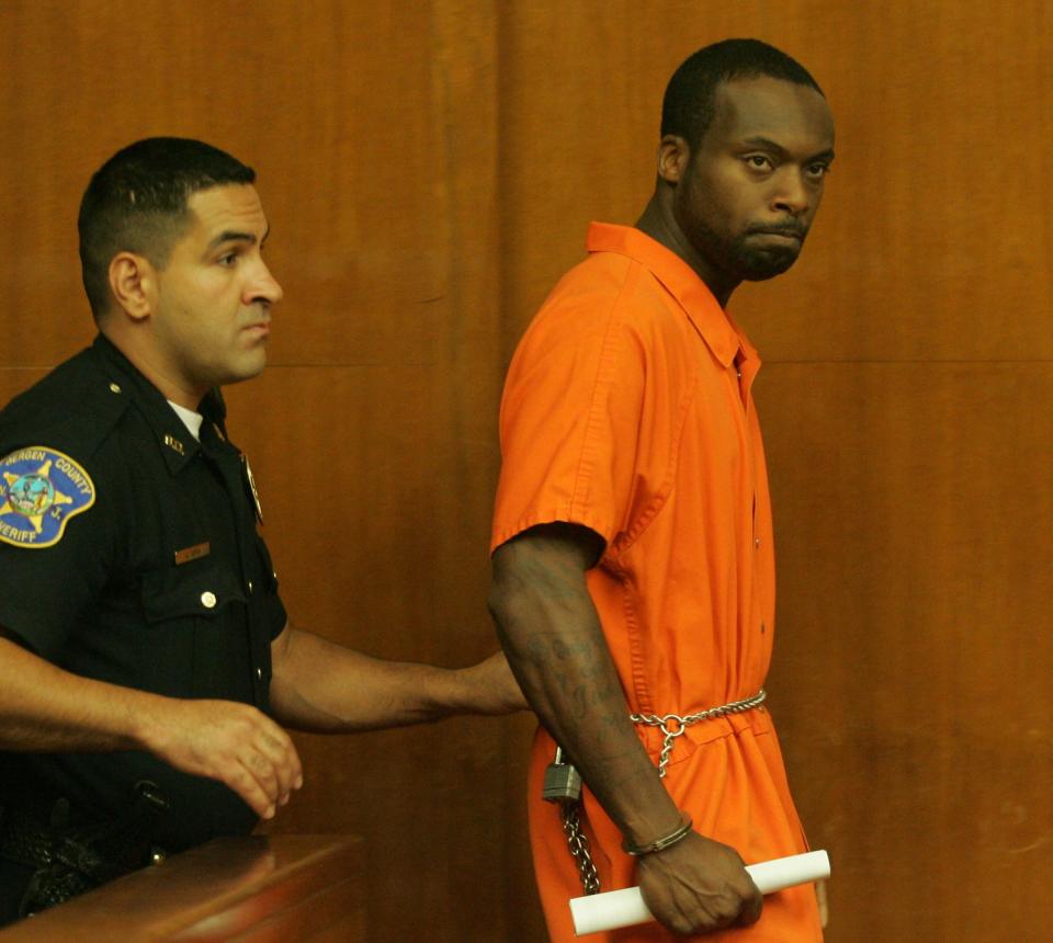 Randy Manning shown in a Bergen County courtroom on Aug. 22, 2011.