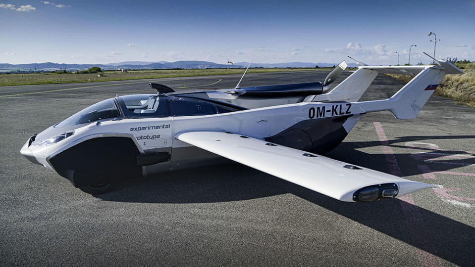 The AirCar can hit 118 mph at full tilt. - Credit: Klein Vision