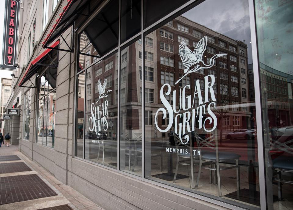 Downtown restaurant Sugar Grits in Memphis, Tenn., on Friday, Jan. 15, 2021.