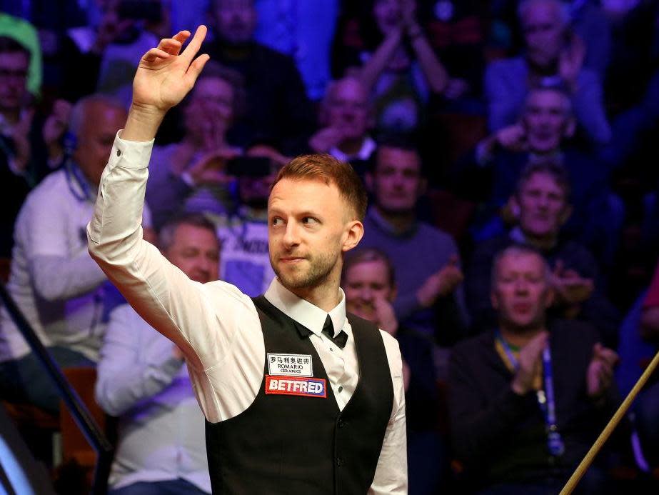 Eight years after he was beaten by John Higgins in the final of the 2011 World Snooker Championships, aged 21, Judd Trump has finally turned his precocious talent into a world title, beating the same opponent with a mesmerising display of potting well worthy of the Crucible’s wall of champions on which he has written his name.Coming back to the arena after the afternoon session with a 16-9 lead, Trump needed only two more to win the trophy and he set about the task with the same attacking spirit with which he had dismantled Higgins the night before, wrapping it up in two quick frames courtesy of two more heavy breaks. Sunday evening was really when this match was won in one of the most devastating spells of snooker ever seen at the Crucible, in which Trump racked up seven of the session’s eight frames. By the end of the match he had set a new record for most centuries in a final – seven – and finally cemented himself at the top of the sport.Full report to follow...