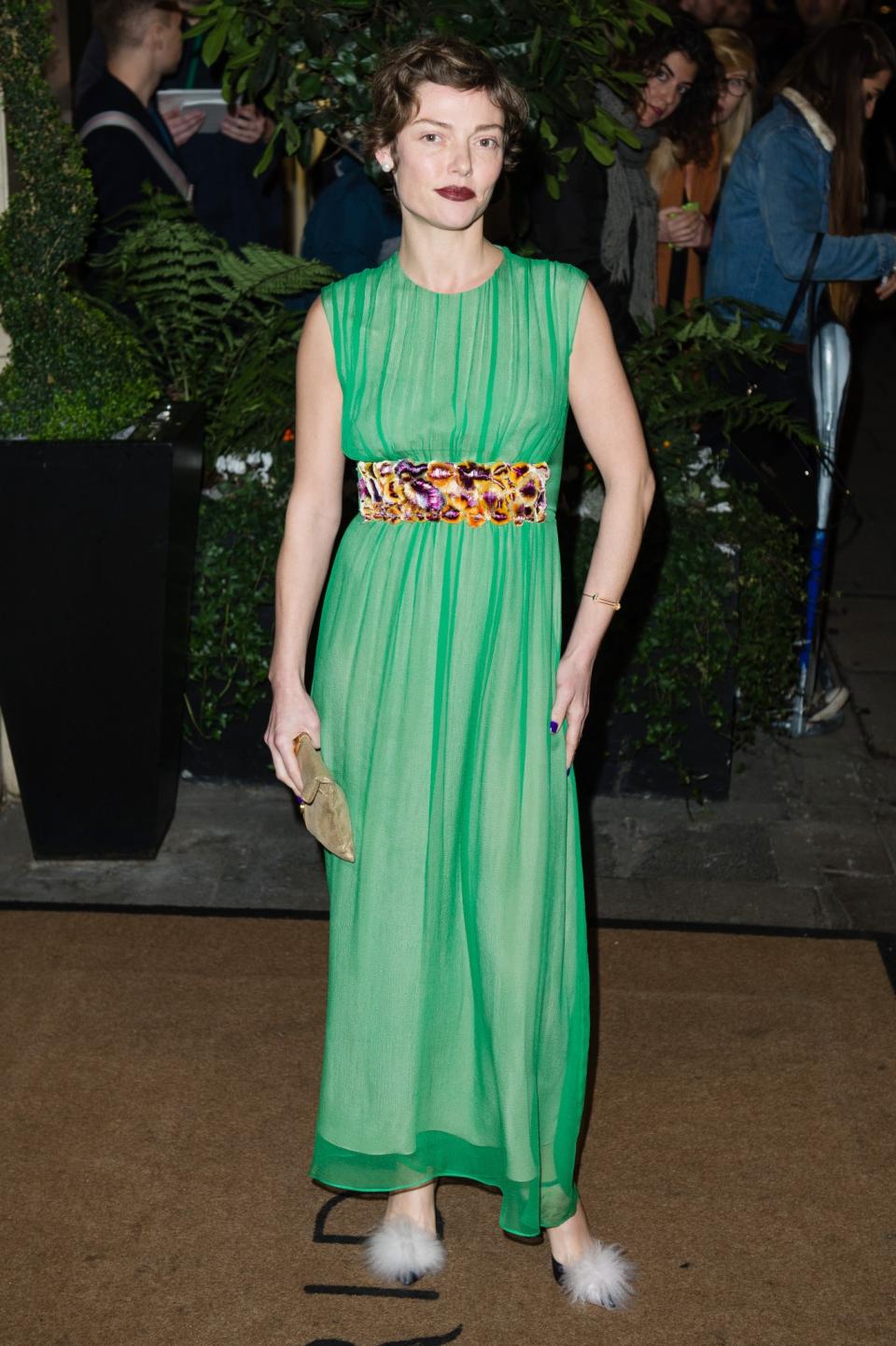 MISS: Camilla Rutherford at the Evening Standard Film Awards