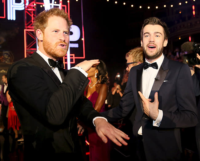 prince harry at royal variety show