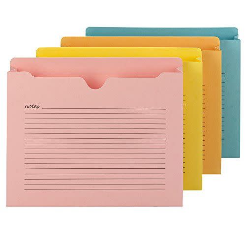 12) Smead Notes File Jacket (Pack of 12)