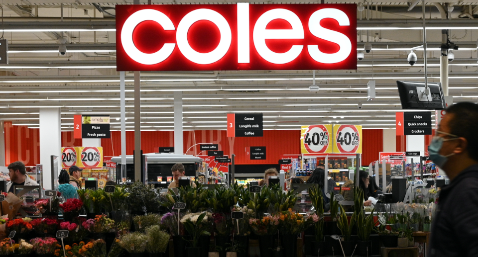 Coles storefront