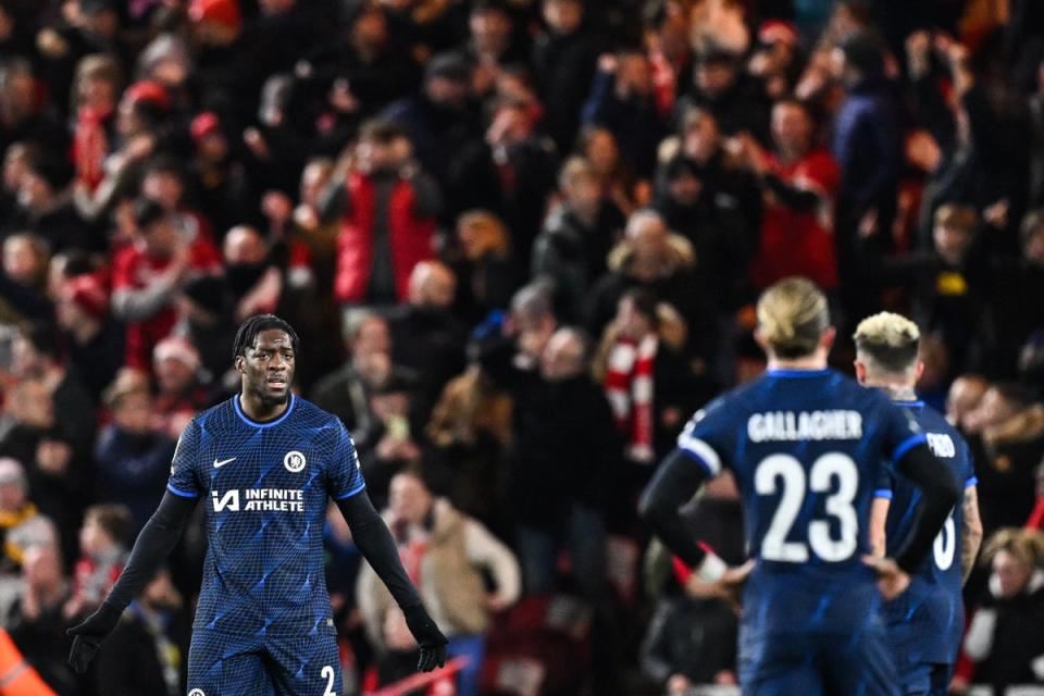 Chelsea had a night to forget at the Riverside (AFP via Getty Images)