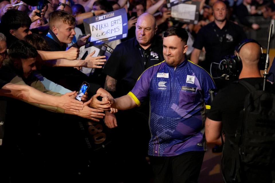 Luke Littler makes his World Matchplay debut next week <i>(Image: PA Wire)</i>